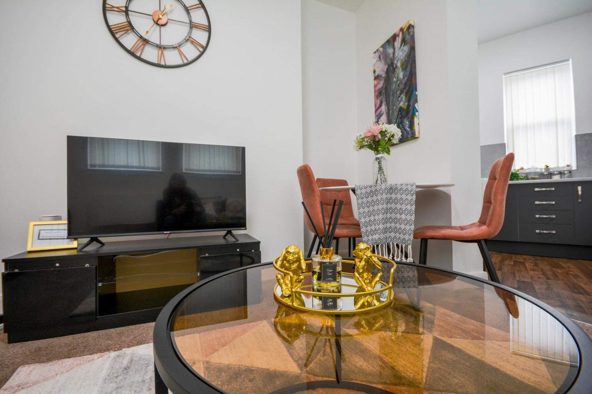 Stylish Suite With Free Parking Manchester Dış mekan fotoğraf